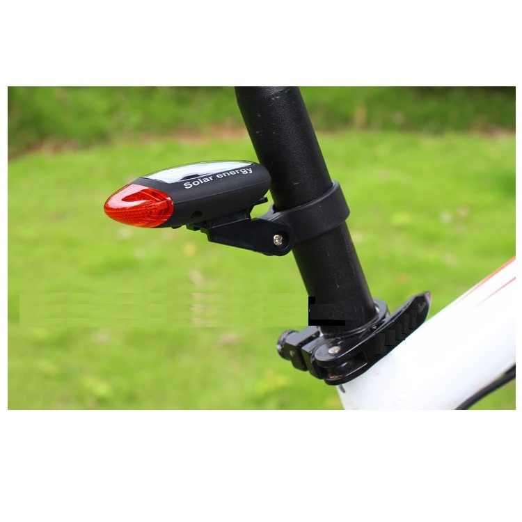 XDLTECH Bicycle Light Seatpot Mounting Rear Light Position Solar LED Bike Tail Light for Cycling Safety