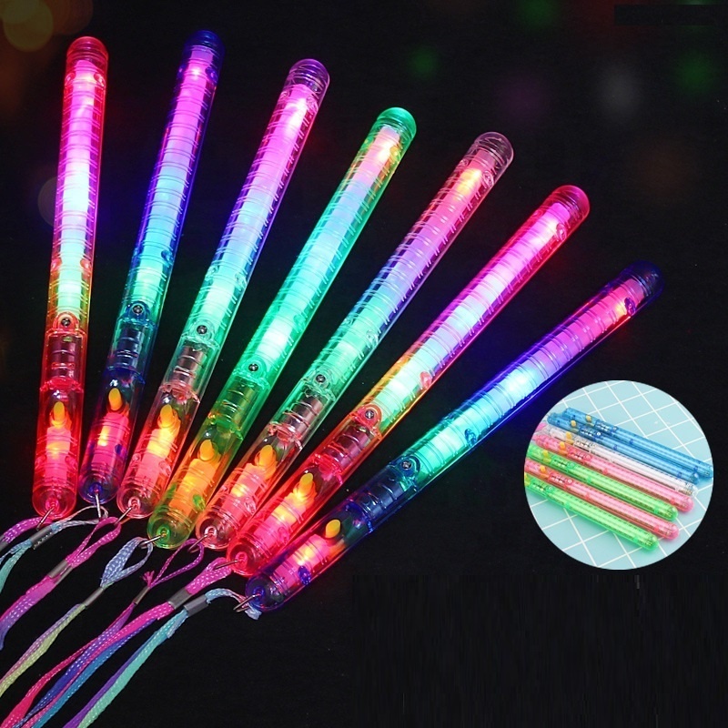 Cheap Cheering Concert light up wand sticks Party LED Glow Stick with Lanyard