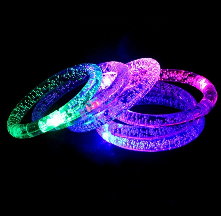 Led Bracelets Party Flashing Light Up Bracelet LED Glowing Bracelet Wristband Decoration