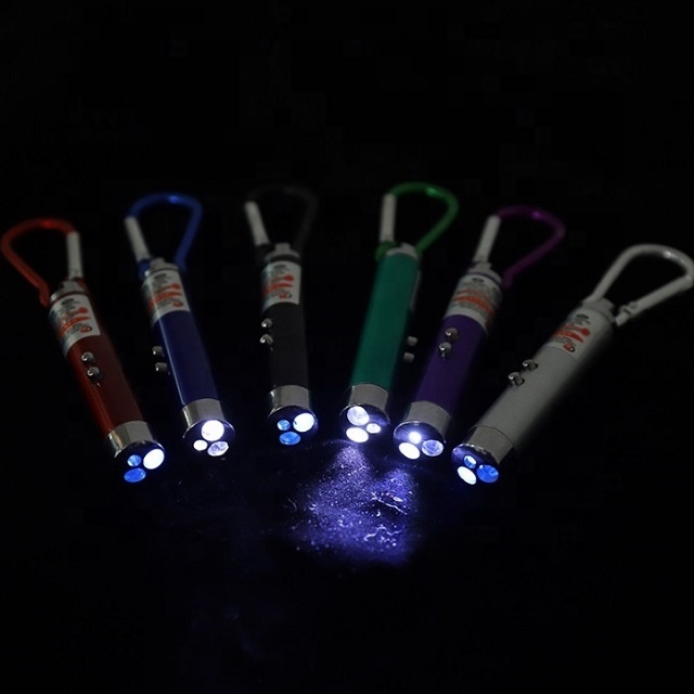 3 in 1 Glow In The Dark Flashlight glowing Lights Christmas Light led laser flashlight torch