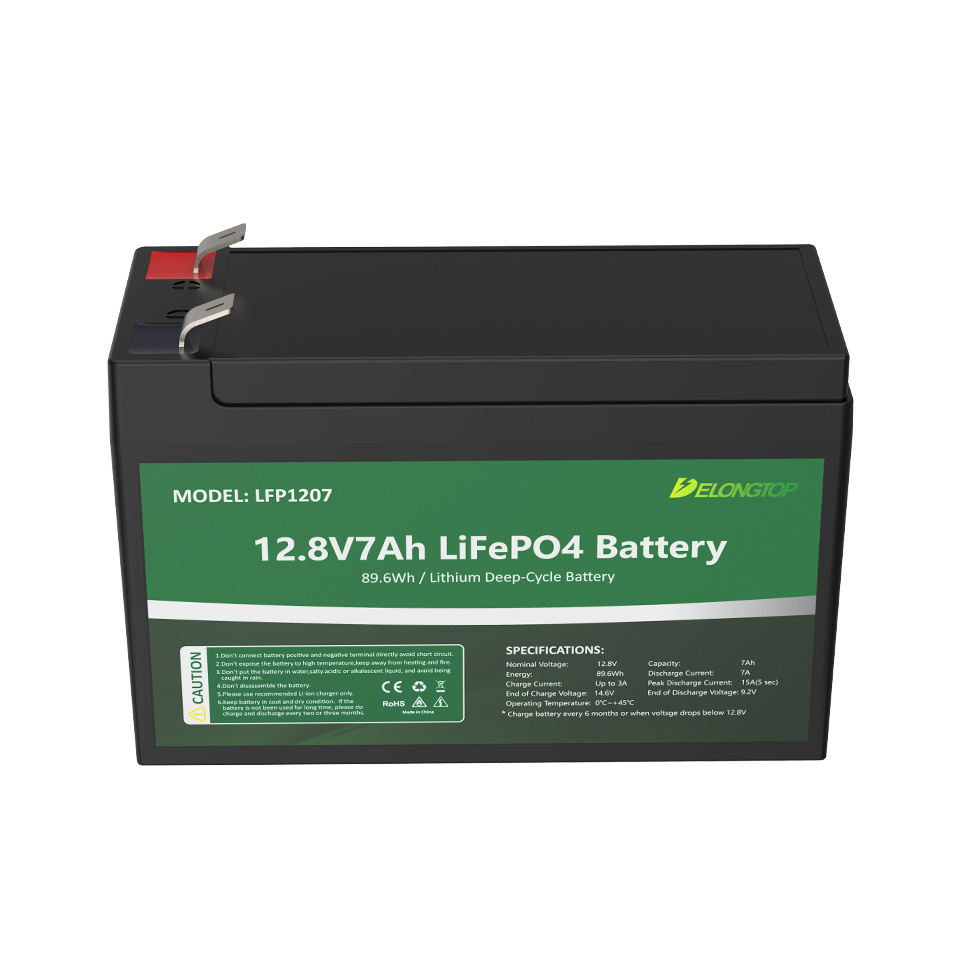 Factory price Lithium Ion Battery 12v 7ah  Ups Lifepo4 Battery with 10A Balance BMS deep cycle 12ah 18ah 40ah 50ah 80ah 100ah