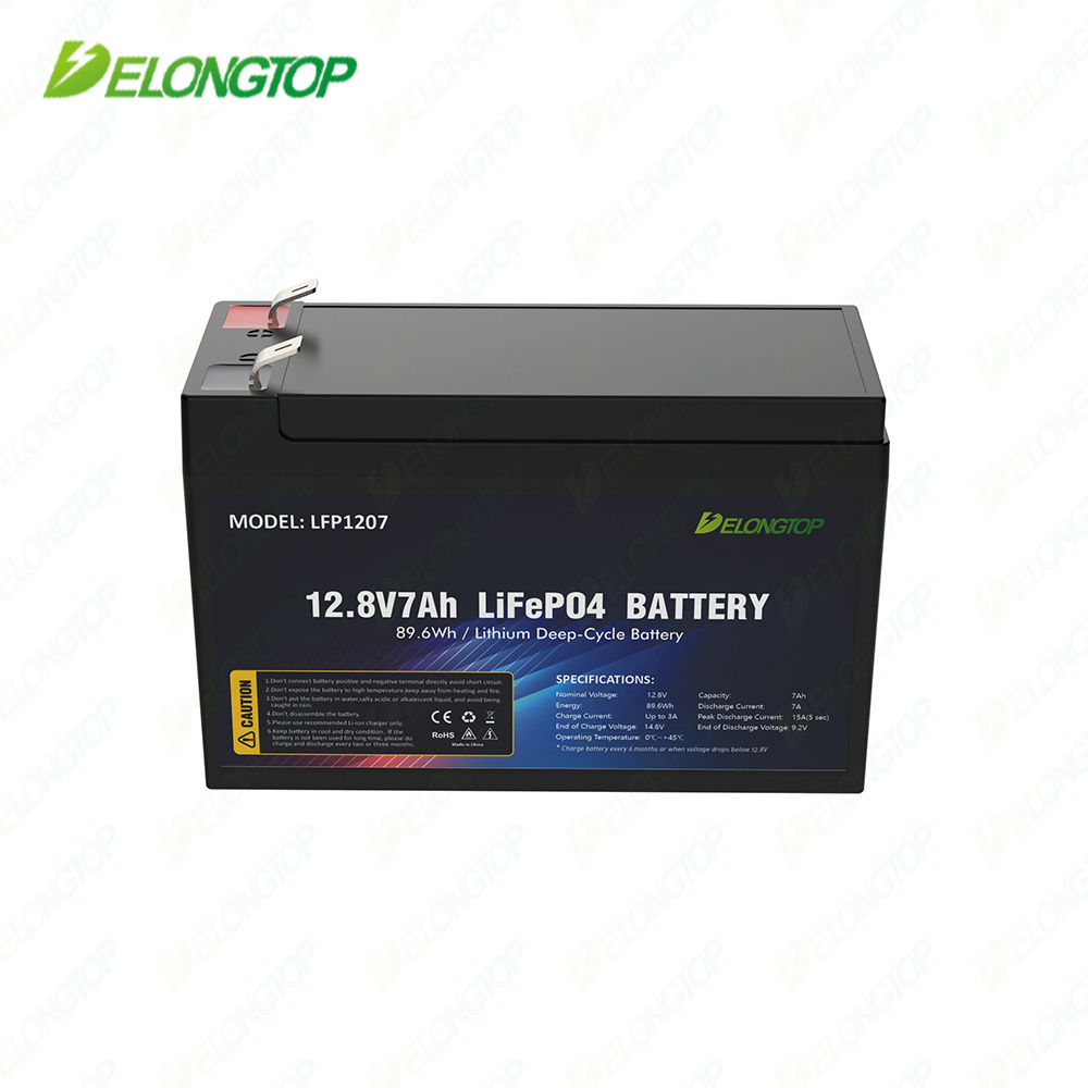 Factory price Lithium Ion Battery 12v 7ah  Ups Lifepo4 Battery with 10A Balance BMS deep cycle 12ah 18ah 40ah 50ah 80ah 100ah