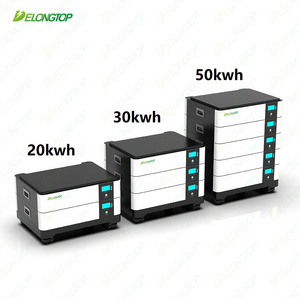 Shenzhen Delong Germany DDP shipping stackable 10 kwh 20kwh 40 kwh 50 kwh 51.2V 48V energy storage akku battery