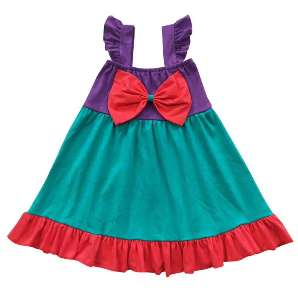 Hot Sale Style Lovely Character Princess Kids Dresses for Girls Costume Toddler Fancy Party Dresses