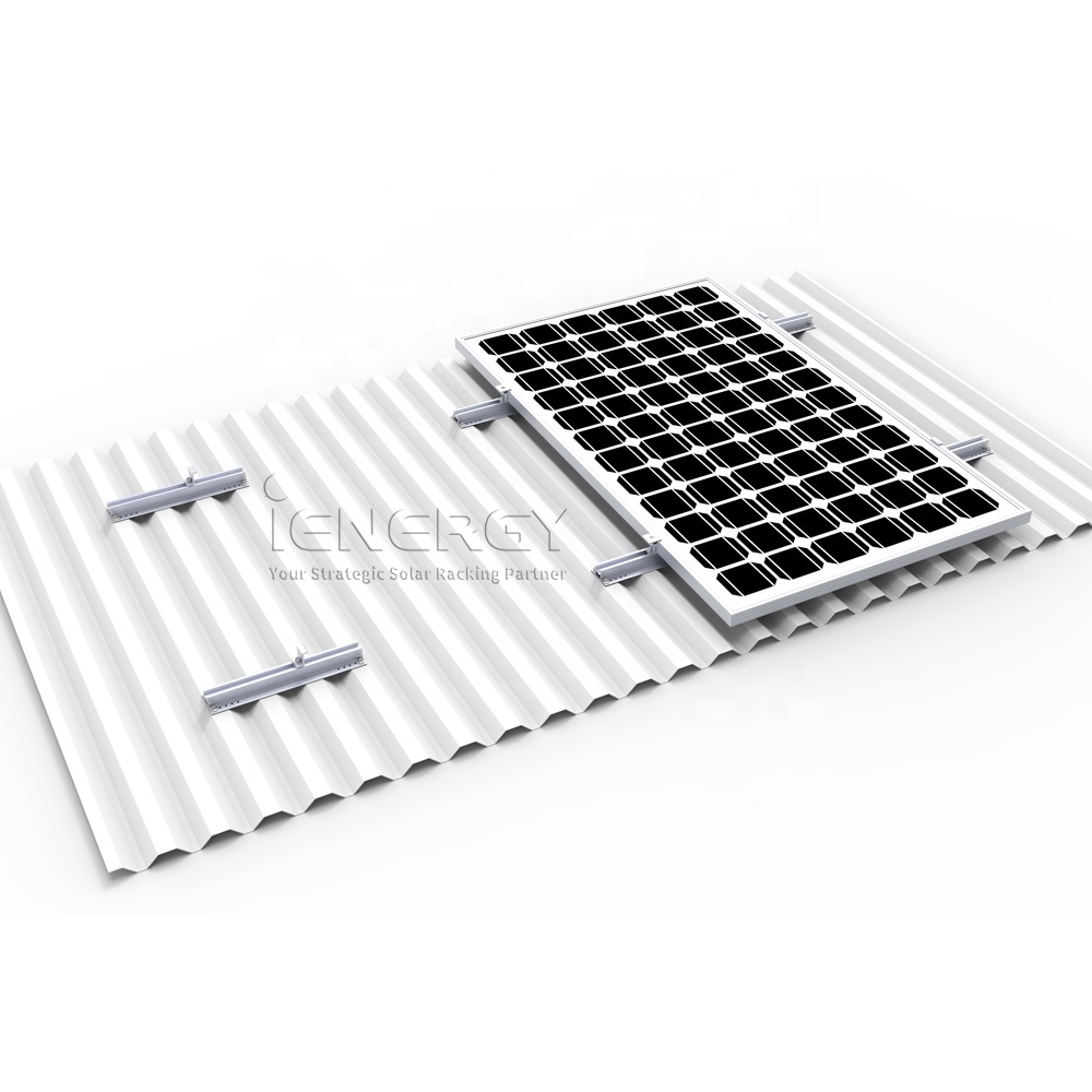 Wholesale Aluminum Profile Mounting Racking Metal Roof Solar Panel Mounting System Solar Mini Rail