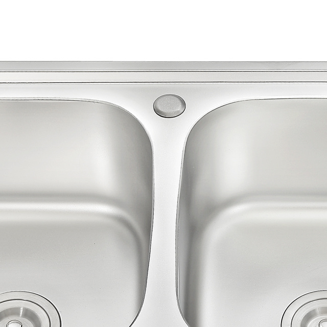 Foshan 316 304 Inox ss Hand Wash Undermount Laundry Double Bowl Stainless Steel Kitchen Sink