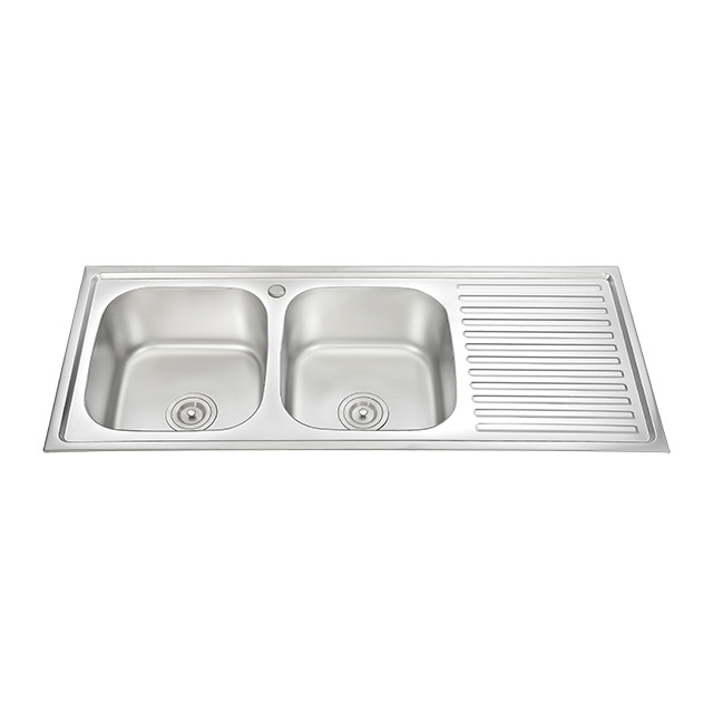 Foshan 316 304 Inox ss Hand Wash Undermount Laundry Double Bowl Stainless Steel Kitchen Sink