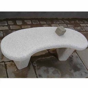 Cheap natural stone bench for outdoors to decorate  park