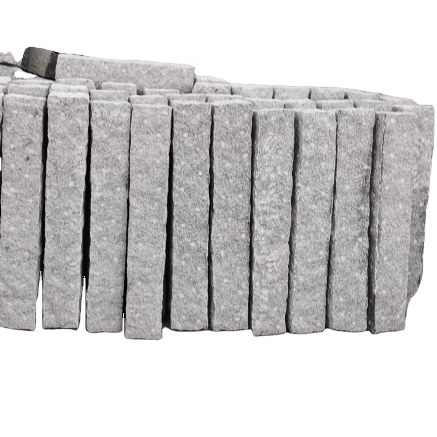 Grey Granite Palisades For Garden Stone Natural Stone Pillar