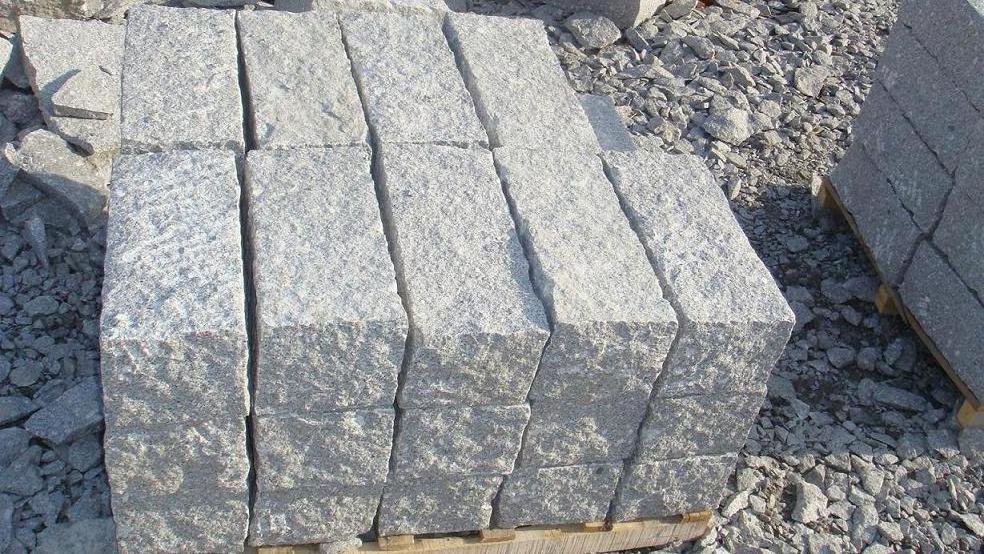 split granite wall stone G375