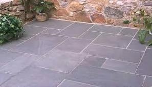 China Blue Limestone paver bricks for Outdoor paving