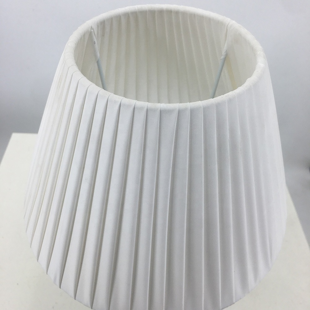 Lamp Cover Frame OEM Customized Pleated Lampshade For Table Lamp, Floor Lamp, Pendant Lamp Diy Lampshade