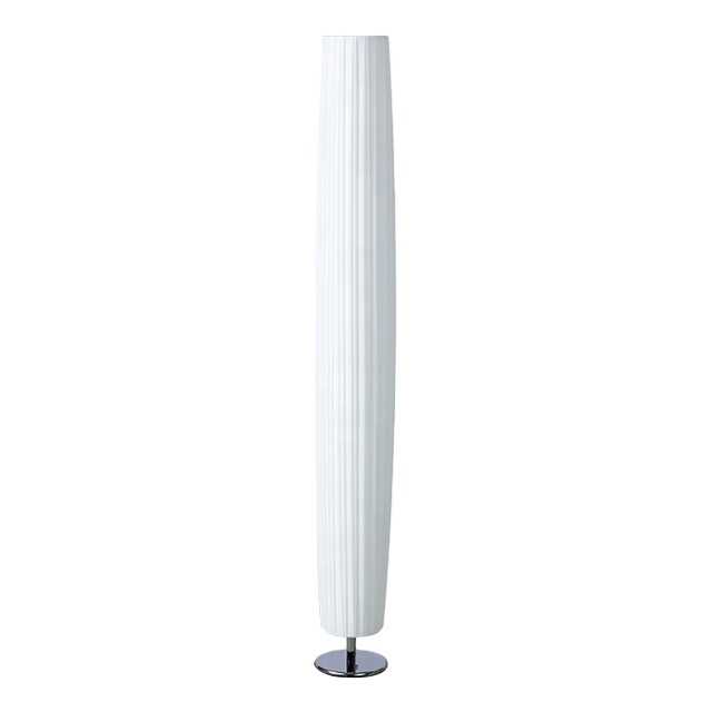 Plastic Floor Standing Lamp Stainless Steel Base Iron Body Hotel Nordic Floor Lamp