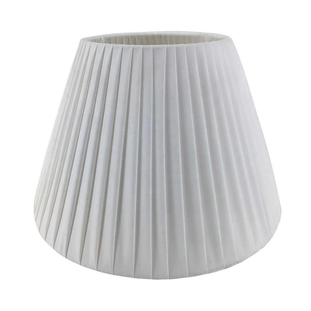 Lamp Cover Frame OEM Customized Pleated Lampshade For Table Lamp, Floor Lamp, Pendant Lamp Diy Lampshade