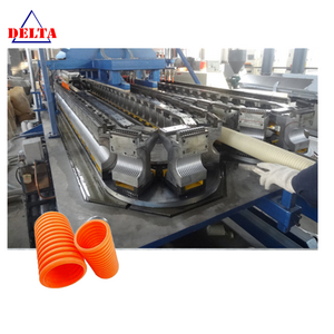 double wall corrugation flexible pipe production line