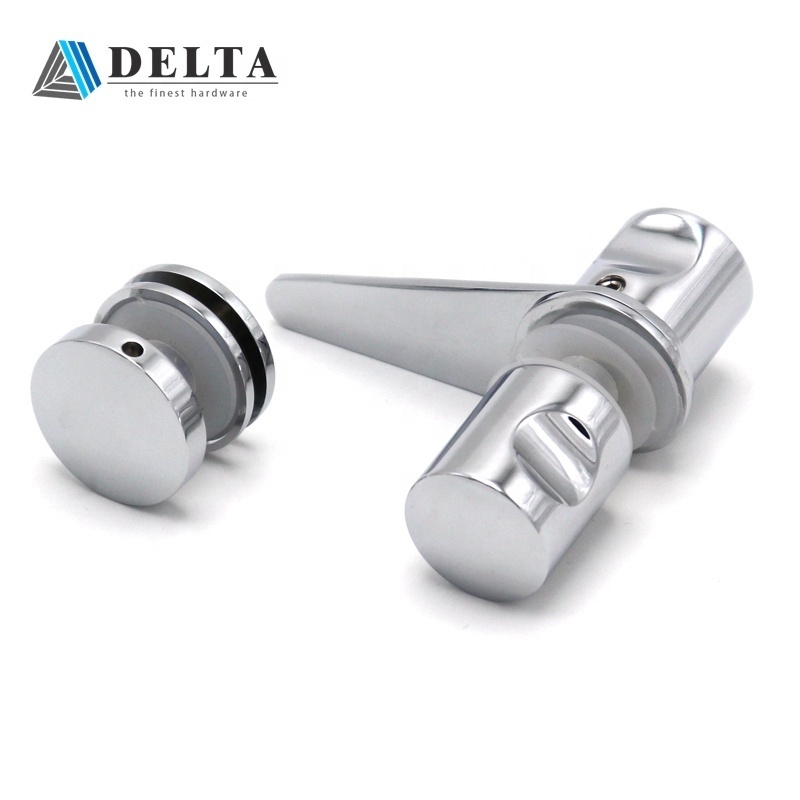 Top quality Hot Sale Office Hardware stainless steel 304 or brass shower glass toilet small door lock