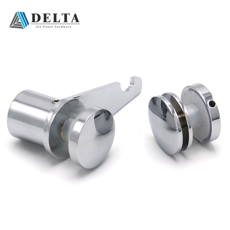 Top quality  glass to glass Shower sliding door handle lock