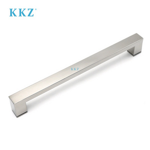 18" Square Tubing Mitered Corner Single-Sided Towel Bar Bathroom Stainless Steel Push Pull Door Handle