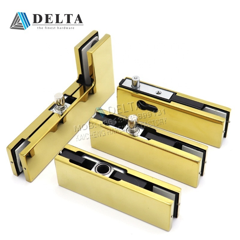 Wholesale aluminum alloy glass door patch fitting architectural hardware