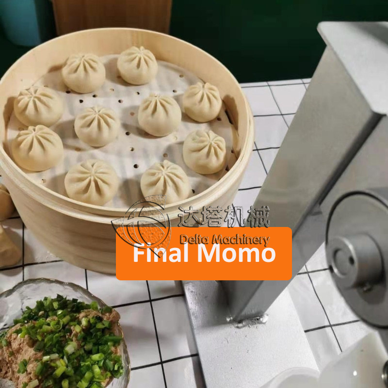 Manual Home Use Khinkali Machine Mini Khinkali Maker Machine Steamed Stuffed Bun Momos Maker