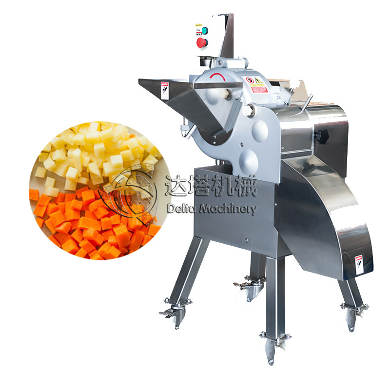 Commercial Restaurant fruit vegetable cutter dicing machine for potato slicer onion chopper carrot cubes cutting machine