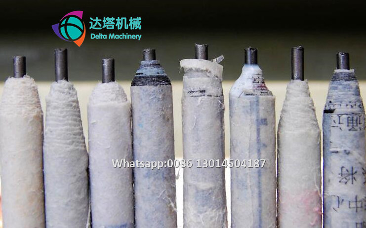 Paper pencil production line waste newspaper pencil making machine