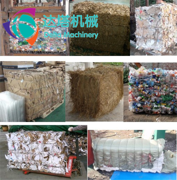 Hydraulic baler for waste paper cardboard and plastic bottle/ Compactor machine for plastic bottle