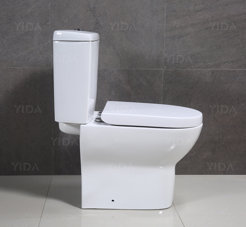 European style sanitary wares bathroom equipments washdown jet flushing wc toilet with bidet