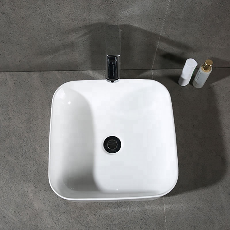 YIDA Chaozhou Modern Design Wash Hand Thin Round Circular Ceramic Vessel Art Basin for Cabinet Bathroom Vanity