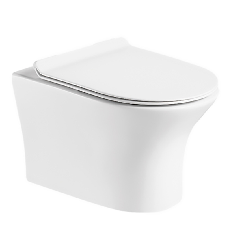 Wholesale floating wall hung rimless toilet,watermark wc toilet