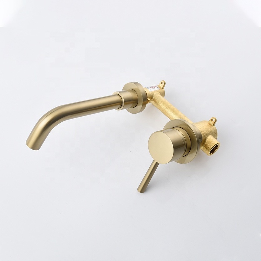 Bathroom Gold Plated Wash Basin Water Mixer Cupc Faucet