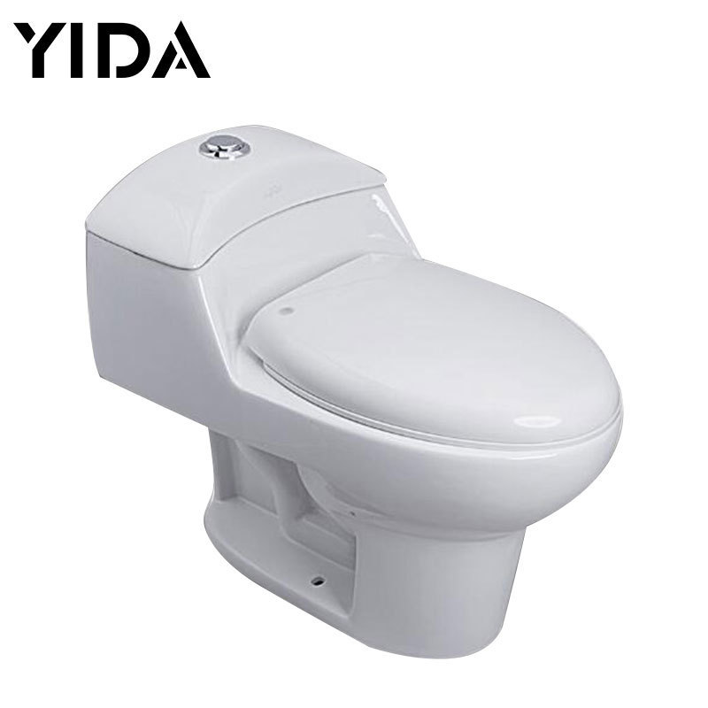 Brazil One Piece Toilet Ceramic WC Toilet Bowl, Export Venezuela Sanitary Ware Siphonic Toilet, Made in Chaozhou Ceramic Toilet