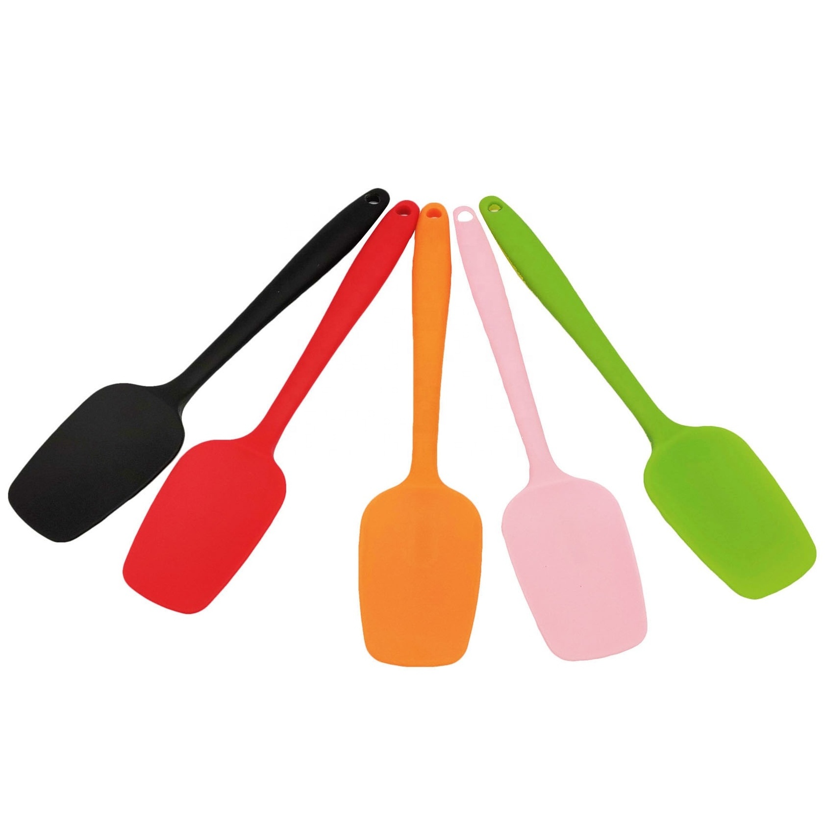 Kitchen Tools 28cm large Non-Stick Heat-Resistant BPA Free Silicone Scraper Spatula for Baking Pastry