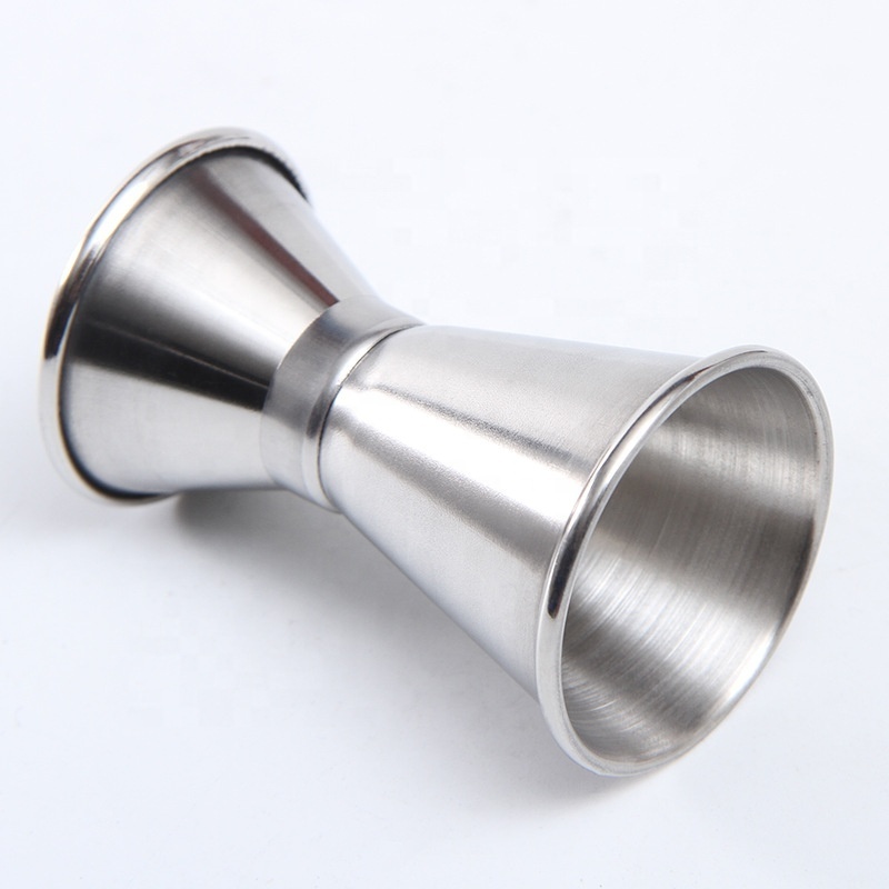 Double Sided bartender Bar Tools Wine Measuring Cup 15ml /30ml 20ml/40ml 304 Stainless Steel Bar Cocktail Jigger