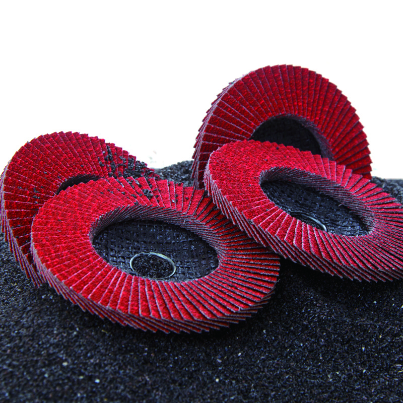 125x22mm abrasive flap disc flap wheel polishing, 5inch flap disc fiberglass back flexible flower disc