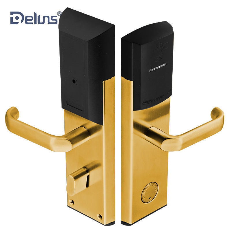 hot sale hotel key card door lock with free smart system online network