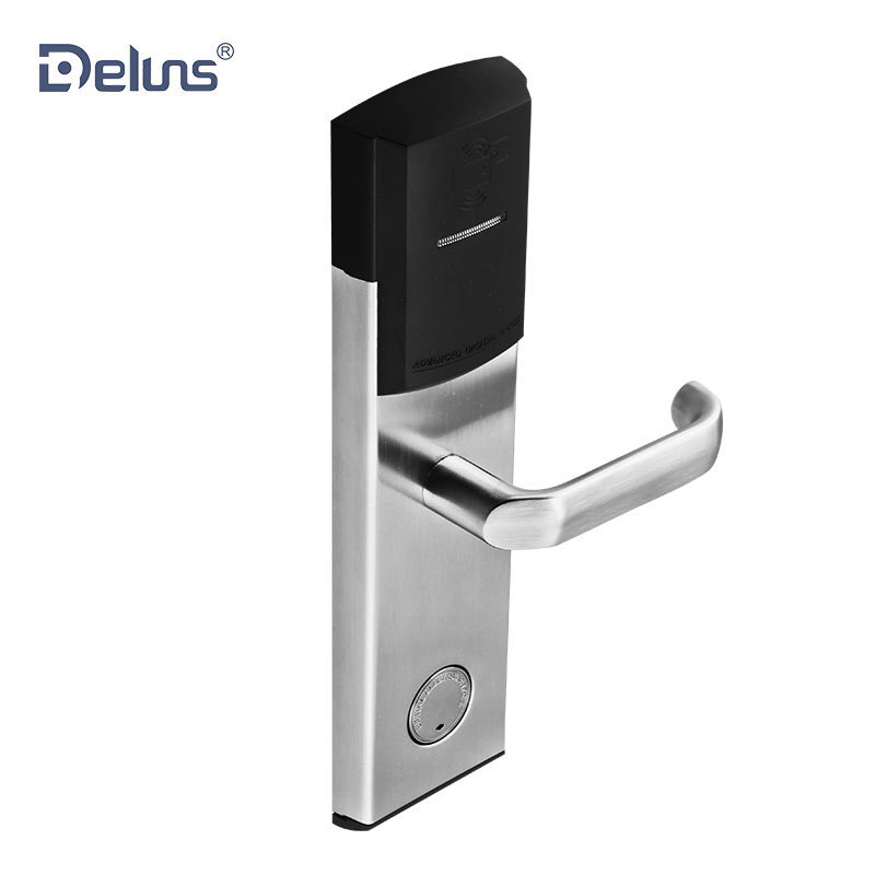 hot sale hotel key card door lock with free smart system online network