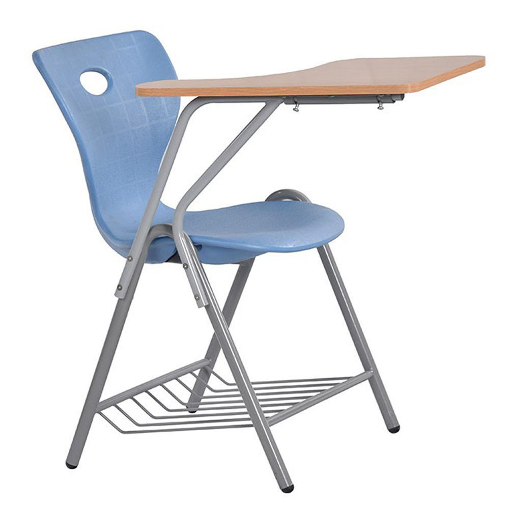 Free Sample School Nesting Seat Training Chair Student Plastic School Chairs with Arm University Furniture