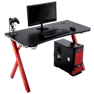 Modern picture black gaming Table Home Office Furniture Wooden Laptop PC Corner Racing Mesa Gamer Computer Desk