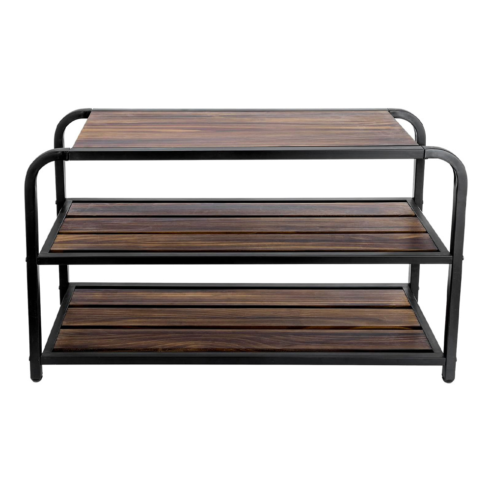 factory enterway shoe table stand multi-layer shelf home furniture manufacturer wooden shoes rack for home