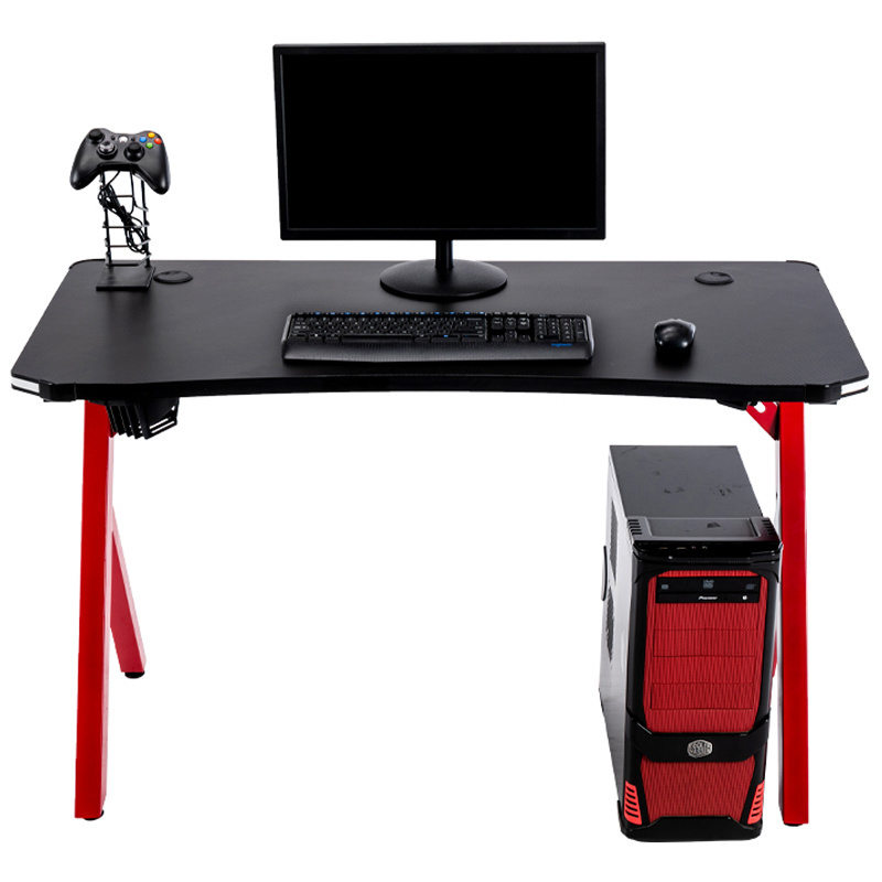 Modern picture black gaming Table Home Office Furniture Wooden Laptop PC Corner Racing Mesa Gamer Computer Desk