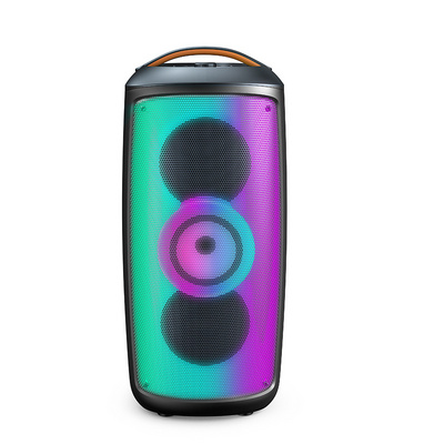 Music mp3 player with speaker pc speaker party   karaoke wireless dj gaming pro Led Flashing Light Bluetooth speaker