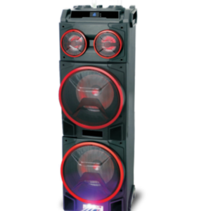 speaker video double 12inch bass speaker outdoor trolley blue tooth speaker with lcd screen