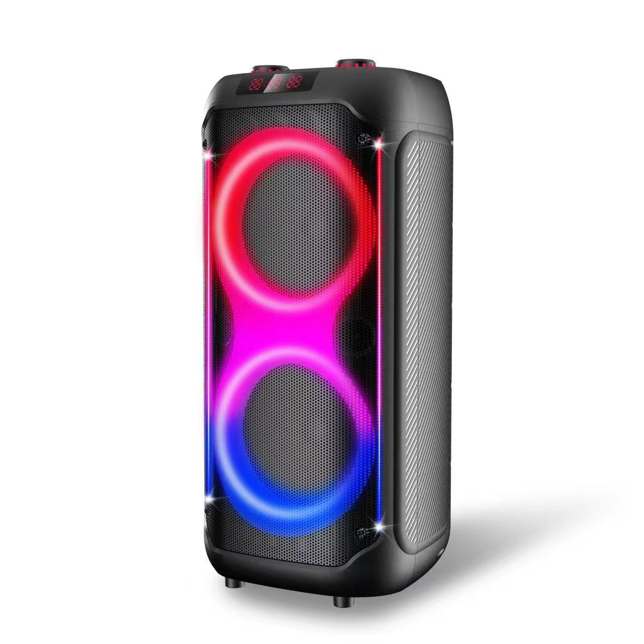 Outdoor Portable 8 inch DJ Heavy Bass RGB light J B L Style Bluetooth speaker wireless parlante bocinas sound speaker