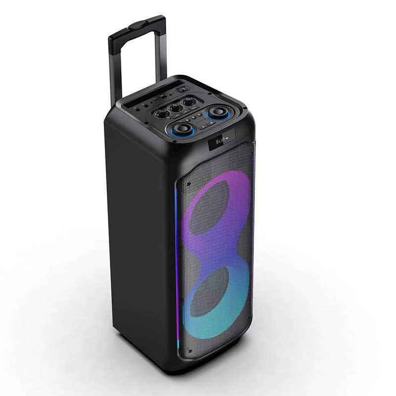 Outdoor Portable 8 inch DJ Heavy Bass RGB light J B L Style Bluetooth speaker wireless parlante bocinas sound speaker