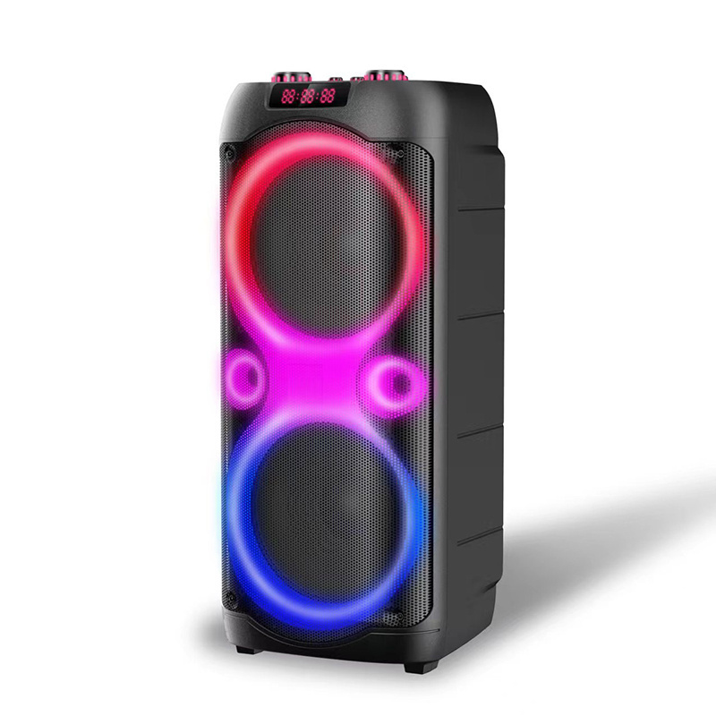 Outdoor Portable 8 inch DJ Heavy Bass RGB light J B L Style Bluetooth speaker wireless parlante bocinas sound speaker