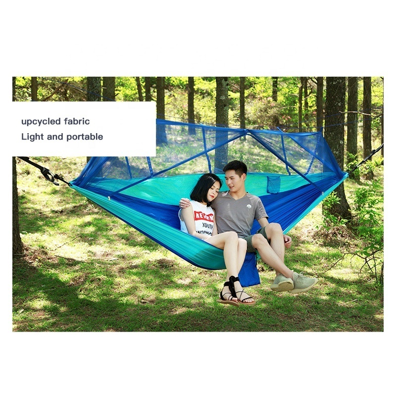 DELUXEFIT oem outdoor hammock chair camping lightweight with mosquito net swing camping hammock