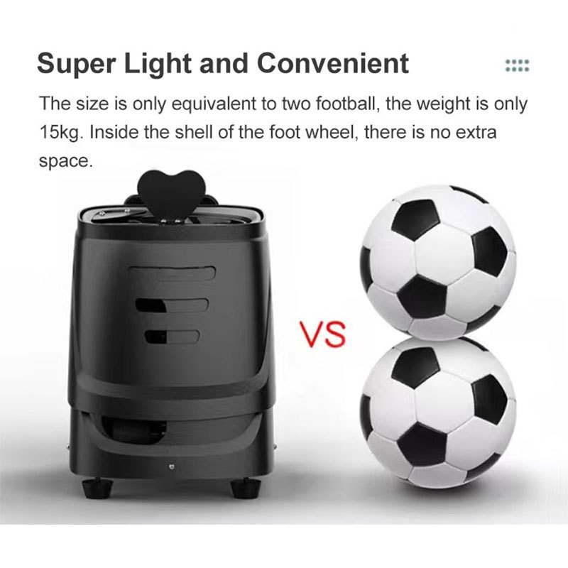 APP Control Portable Professional Automatic Launcher Tennis Ball Machine Training Equipment with Battery