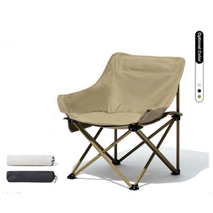 Proluxe High Quality Comfortable High Back Moon Bungee Leisure Folding Sea Beach Chair