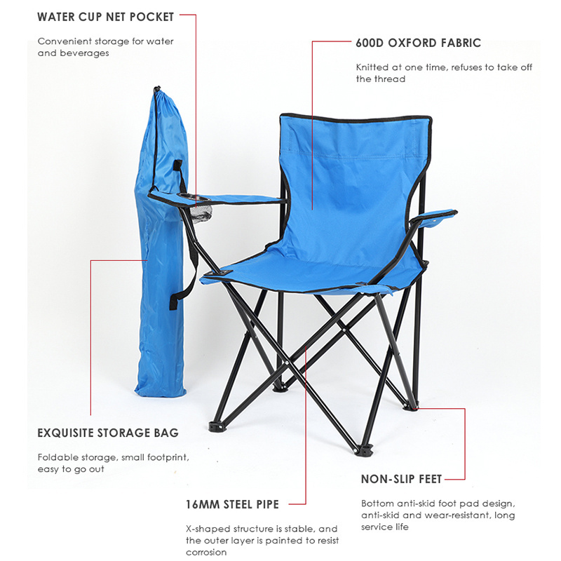 Custom Cheap Outdoor Portable Reclining Folding Foldable Metal Chaise De Pliable Camp Sea Beach Chair